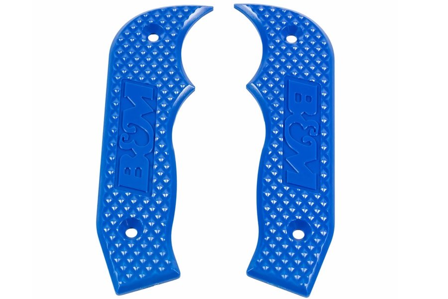 B&M Racing Magnum Shifter Replacement Grip Plates - Blue