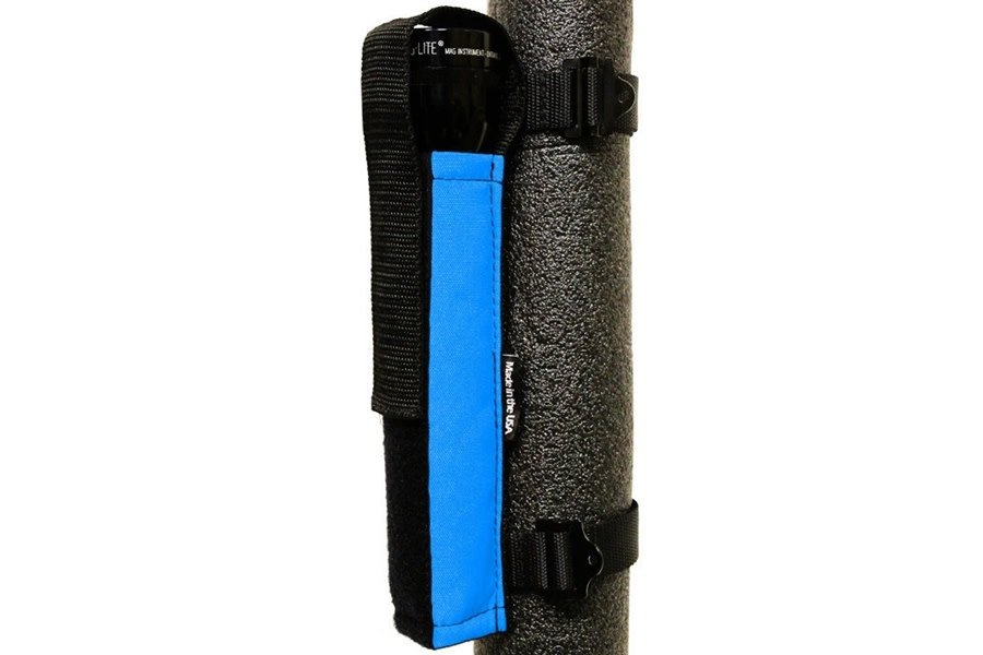 Bartact Extreme Roll Bar Multi-D-Cell Flashlight Holder - Blue