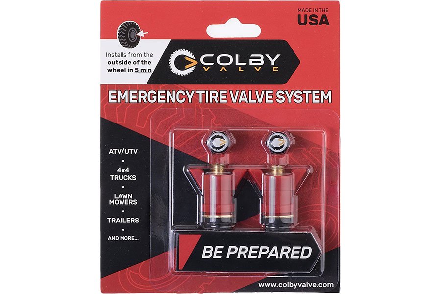Colby Valve Emergency Valves Red 2-Pack