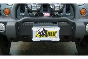 AEV Roller Fairlead License Plate Mount