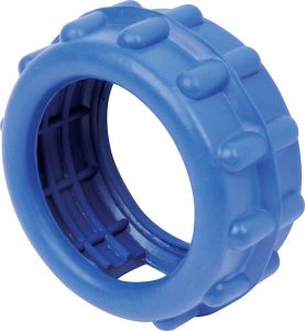 Air Gauge Shock Ring Blue Rubber