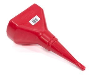 Funnel - 8in D-Shape Red