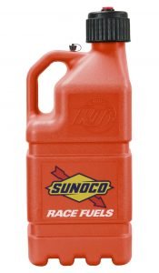 Orange Sunoco Race Jug GEN 3 Threaded Vent