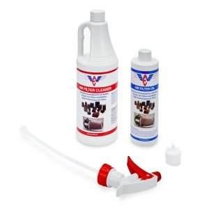 Air Filter Cleaning Kit Oil And Cleaner