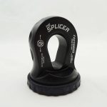 Factor 55 00352-06 SPLICER 3/8-1/2" SYNTHETIC ROPE SPLICE-ON SHACKLE MOUNT -- GRAY