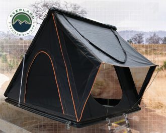 Overland Vehicle Systems Sidewinder Aluminum Side Opening Roof Top Tent - Black