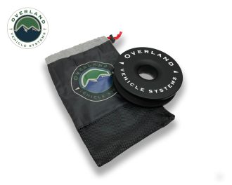 Overland Vehicle Systems Recovery Ring 6.25in, Black