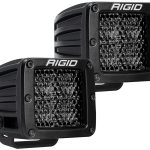 Rigid Industries Adapt XP LED Lights w/ Amber PRO Lens - Pair