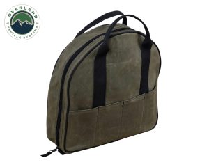 Overland Vehicle Systems Jumper Cable Bag Waxed Canvas #16