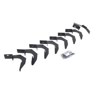 Go Rhino - 6942355 - RB10/RB20 Running Boards - MOUNTING BRACKETS ONLY - Textured Black