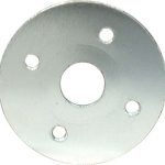 Scuff Plates Aluminum 3/8in Hole 10pk