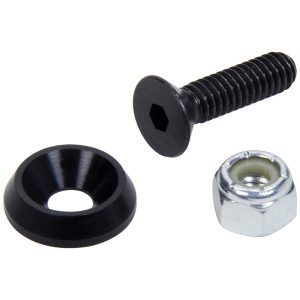 Countersunk Bolts 1/4in w/ 3/4in Washer Blk 10pk