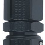 Male Adapter Fitting #6 x 14mm x 1.5 FI Black