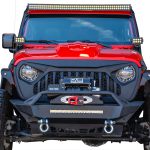 DV8 Offroad Replacement Grill - Black - JT/JL