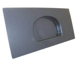 Mount Panel For IQ3 Dash Carbon Fiber