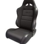 Sportsman Racing Seat - Left - Black Velour