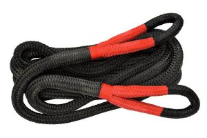 Overland Vehicle Systems Brute Kinetic Recovery Strap w/ Storage Bag - 1in x 30ft