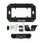Crown Automotive Jeep Replacement 68295610AA Front License Plate Bracket Kit for Misc. 2018+ Jeep JL Wrangler & JT Gladiator