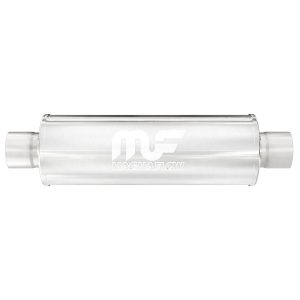MagnaFlow 4in. Round Straight-Through Performance Exhaust Muffler 10416