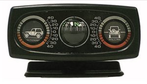 Steinjäger Clinometer Wrangler YJ 1987-1995 with Compass, Pitch and Roll Meter