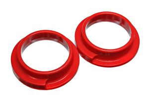 Coil Spring Isolator Set; Red; ID 3 in.; OD 4 5/16 in.; H-1 1/8 in.; Performance Polyurethane;