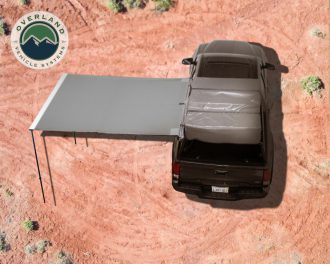 Awning 2.5-8.0 Foot With Black Cover Universal Nomadic Overland Vehicle Systems