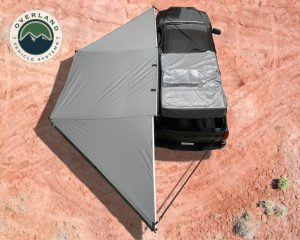 Awning Tent 180 Degree 88 SF of Shelter With Zip In Wall Nomadic Overland Vehicle Systems