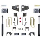 Uniball Control Arm Lift System; 3 in. Lift; Incl. Uniball Upper Control Arms; Front Dirt Logic 2.5 Coilovers; Rear Dirt Logic 2.25 Resi Shocks;