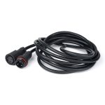 #10 x 7/8-14 90 Deg Swivel Adapter Black