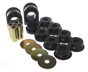 Sway Bar Bushing Set; Black; Front; Bar Dia. 32mm; Incl. Sway Bar End Link Bushings; Performance Polyurethane; For Vehicles After 3/99 Production Date;
