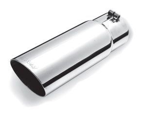 Gibson Performance Exhaust 500393 Stainless Single Wall Angle Exhaust Tip