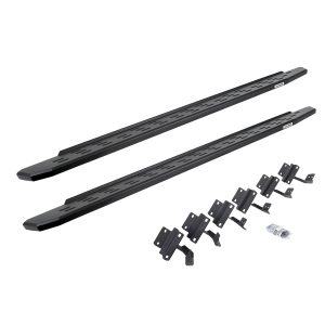 Go Rhino 69615587PC - RB30 Running Boards with Mounting Bracket Kit - Textured Black