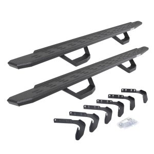 Go Rhino 6961768020T RB30 Running Boards with Mounting Brackets, 2 Pairs Drop Steps Kit