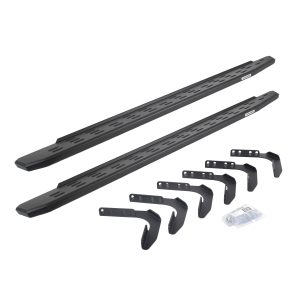 Go Rhino 69617680PC - RB30 Running Boards with Mounting Bracket Kit - Textured Black