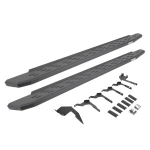 Go Rhino 69636880T - RB30 Running Boards with Mounting Bracket Kit - Protective Bedliner Coating