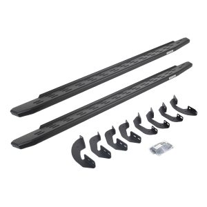 Go Rhino 69641580PC - RB30 Running Boards with Mounting Bracket Kit - Textured Black