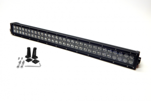 30.0 Inch LED Light Bar Black Series Double Row Straight Combo Flood/Beam 180W DT Harness 16,200 Lumens Southern Truck Lifts