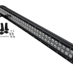 30.0 Inch LED Light Bar Chrome Series Double Row Straight Combo Flood/Beam 180W DT Harness 16,200 Lumens Southern Truck Lifts