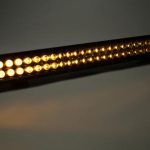 30.0 Inch Amber/White LED Light Bar Double Row Straight Combo Flood/Beam 72W DT Harness 79904 10,800 Lumens Southern Truck Lifts