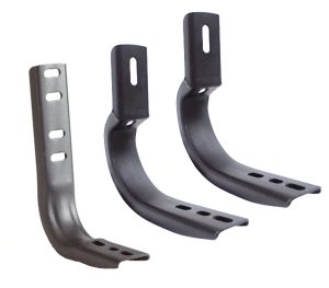 Go Rhino 6841265 - OE Xtreme Side Steps - Mounting Brackets Only -Textured Black