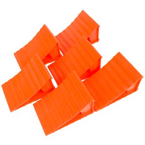 Husky Towing 95036 Bright Orange Plastic Pack of 6