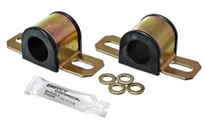 Sway Bar Bushing Set; Black; Front Or Rear; Non-Greasable Type; Bar Dia. 1 in./25mm; 2 9/16 in. Bracket Size; Performance Polyurethane;