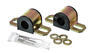 Sway Bar Bushing Set; Black; Front Or Rear; Non-Greasable Type; Bar Dia. 0.75 in./19mm; 2 1/16 in. Bracket Size; Performance Polyurethane;