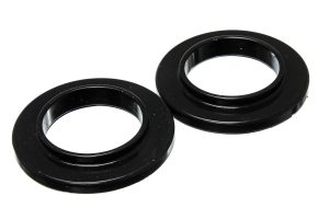Coil Spring Isolator Set; Black; ID 2.75 in.; OD 4 9/16 in.; H-0.75 in.; Performance Polyurethane;