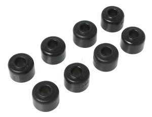 Sway Bar End Link; Black; Grommets Only; ID 3/8 in.; Nipple OD 5/8 in.; OD 1 in.; 8 pc.;