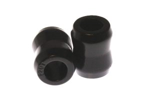 Universal Shock Eyes; Black; Front And Rear; Standard Hourglass Shaped Style; ID 0.75 in.; L-1 7/16 in.; w/2 Bushings; Performance Polyurethane;