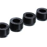 Universal Shock Eyes; Black; Front And Rear; Half Bushings For Hourglass Style; ID 5/8 in.; L-11/16 in.; w/4 Bushings; Performance Polyurethane;