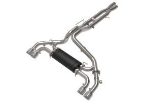 aFe Power Vulcan Series 2.5in-3in Cat-Back Exhaust System - Polished - JL 392