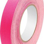 Gaffers Tape 1in x 150ft Fluorescent Pink