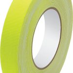 Gaffers Tape 1in x 150ft Fluorescent Yellow
